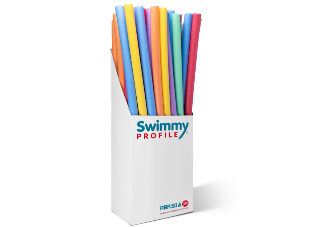 Abriso Jiffy Swimmy Profile foam swimming noodles for pools